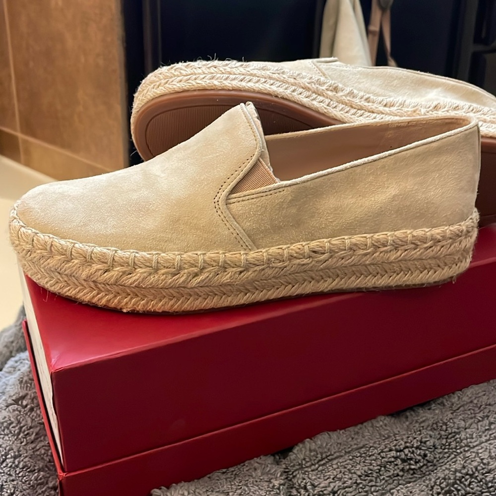 NWT Vince  Blair slip on shoes suede